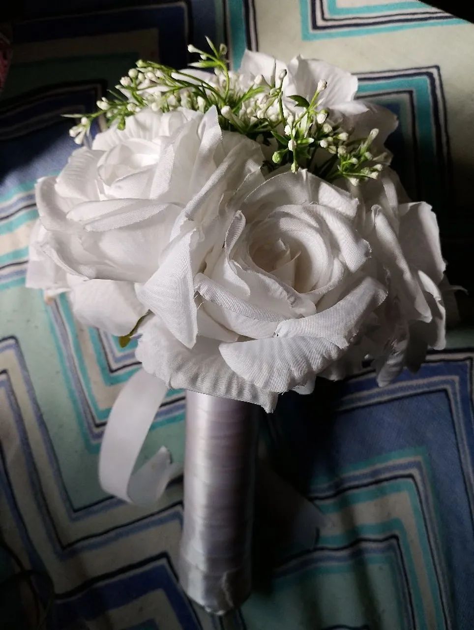 Buquê de rosas brancas 