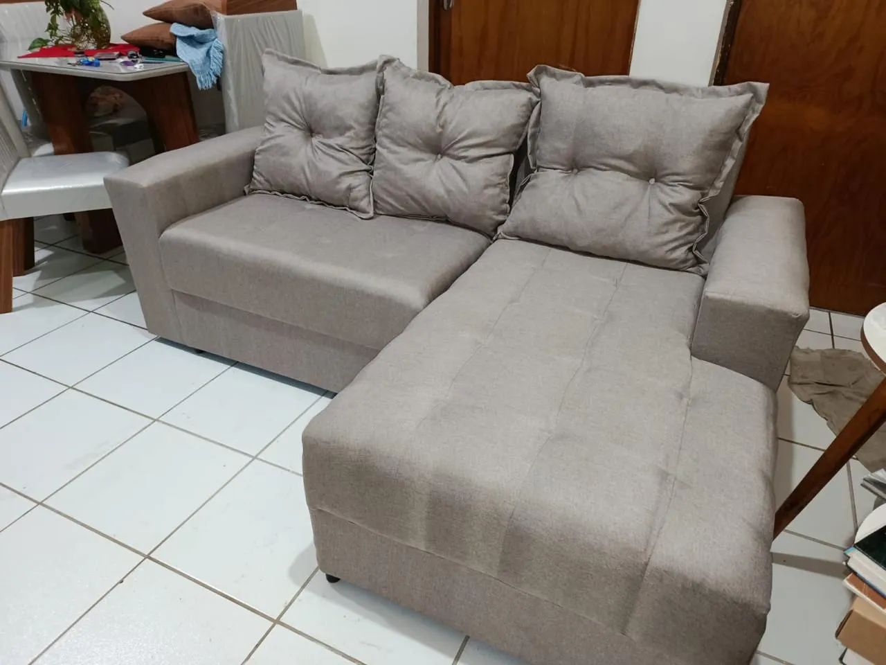 Sofá Madrizinho novos de fábrica  - Foto 4