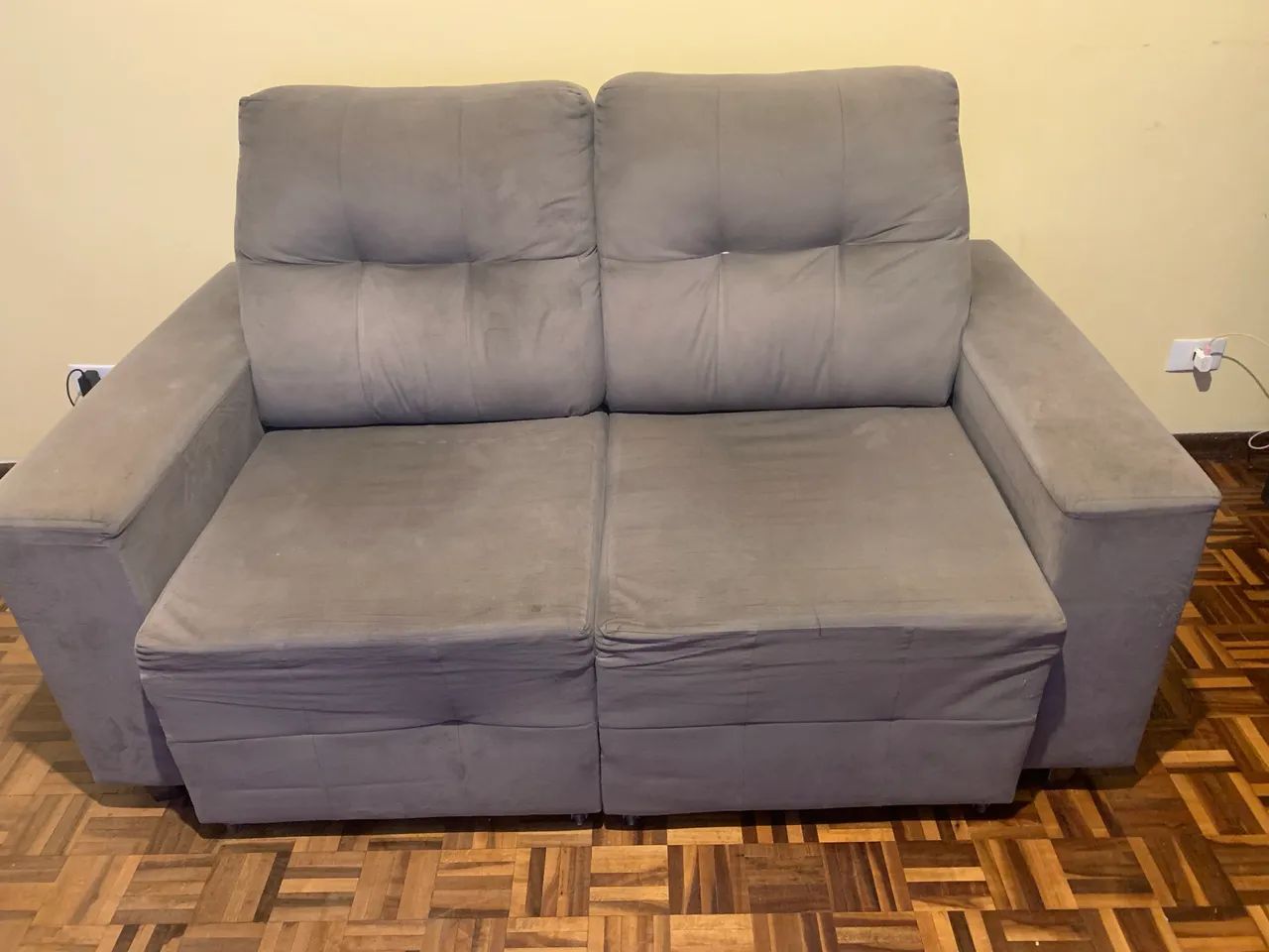 Sofá retrátil- 2 lugares - Foto 2