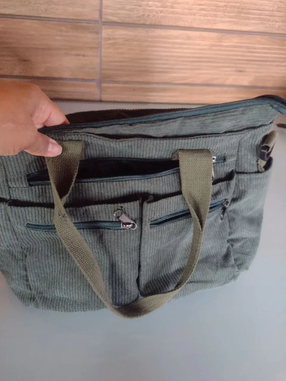 Bolsa de veludo