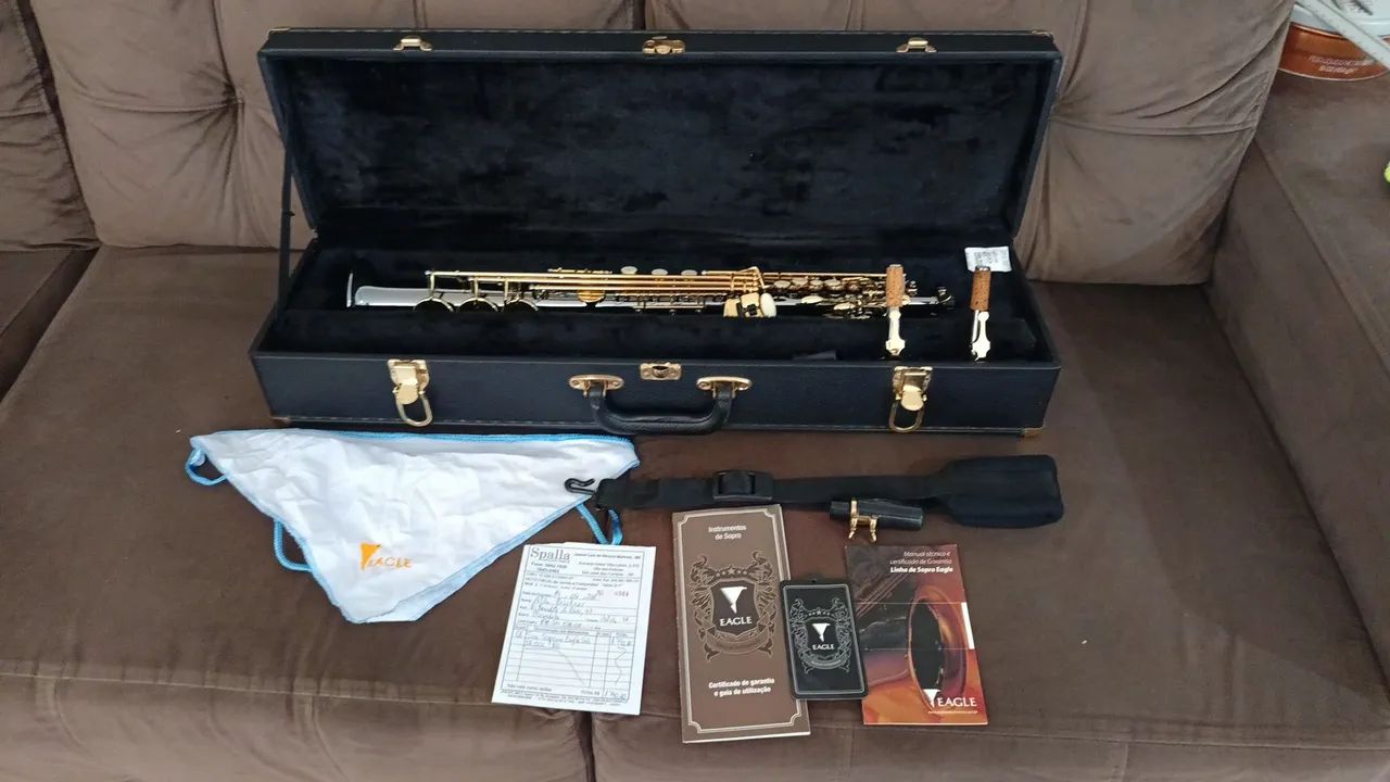 Saxofone Soprano Eagle SP502 BG
