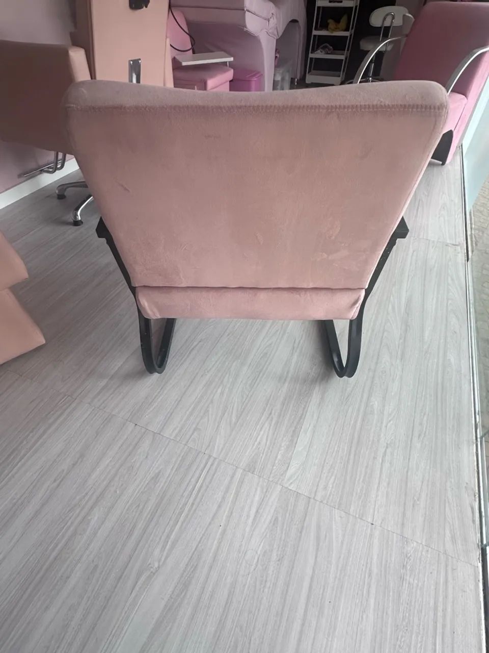 Poltrona rosa salmão  - Foto 5