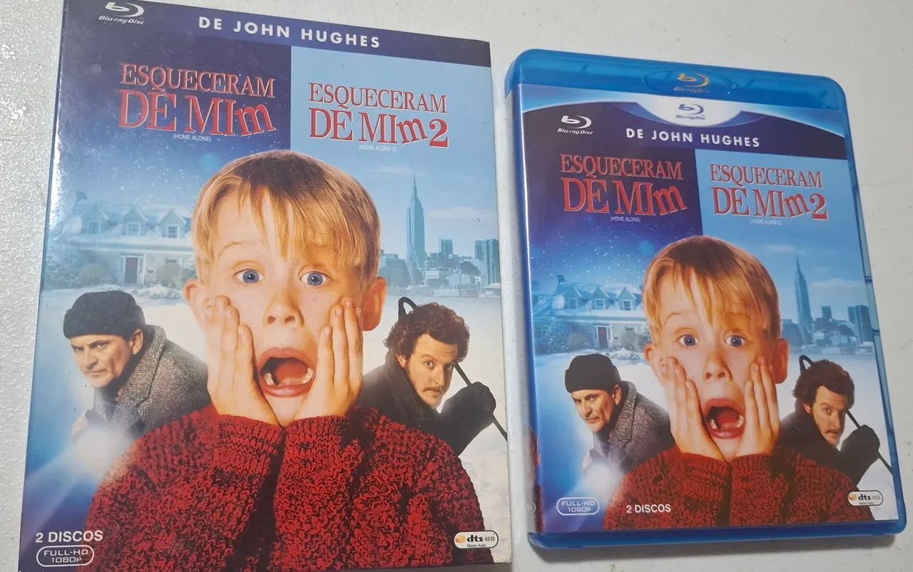 Esqueceram de mim 1 e 2 Bluray 