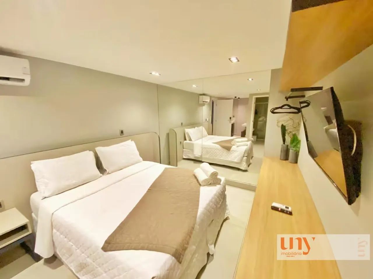 Flat mobiliado com 24 m² na beira mar do Cabo Branco - Foto 2