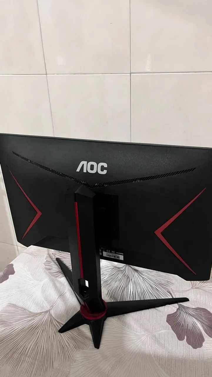 Monitor AOC 24 polegadas, painel IPS Full HD 1920 x 1080, 180hz 1ms - Foto 2