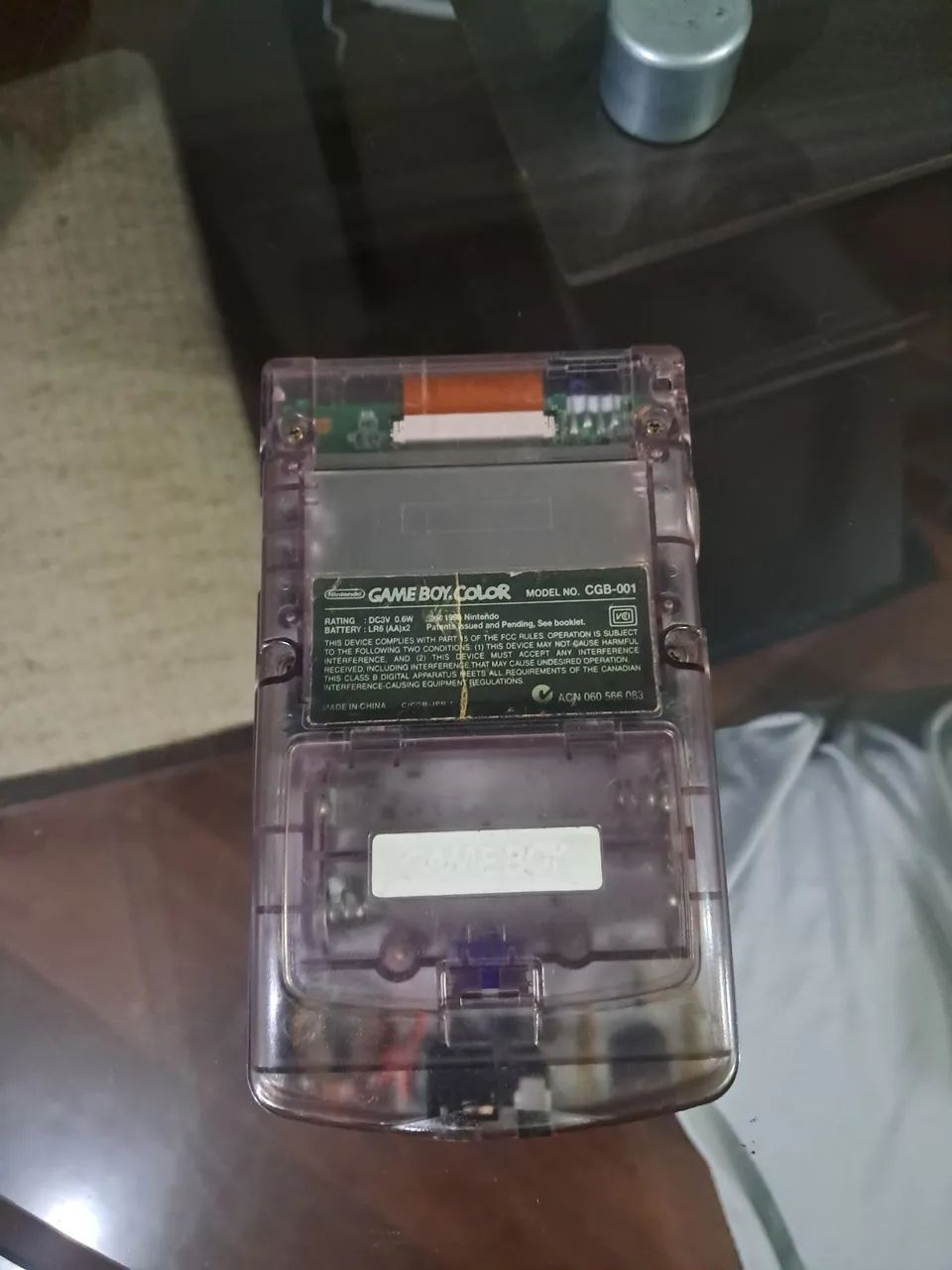 GameBoy Color Transparente Roxo (Com Jogos) - Foto 2