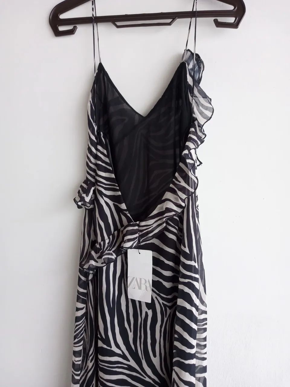 Vestido Zara Animal Print  - Foto 3