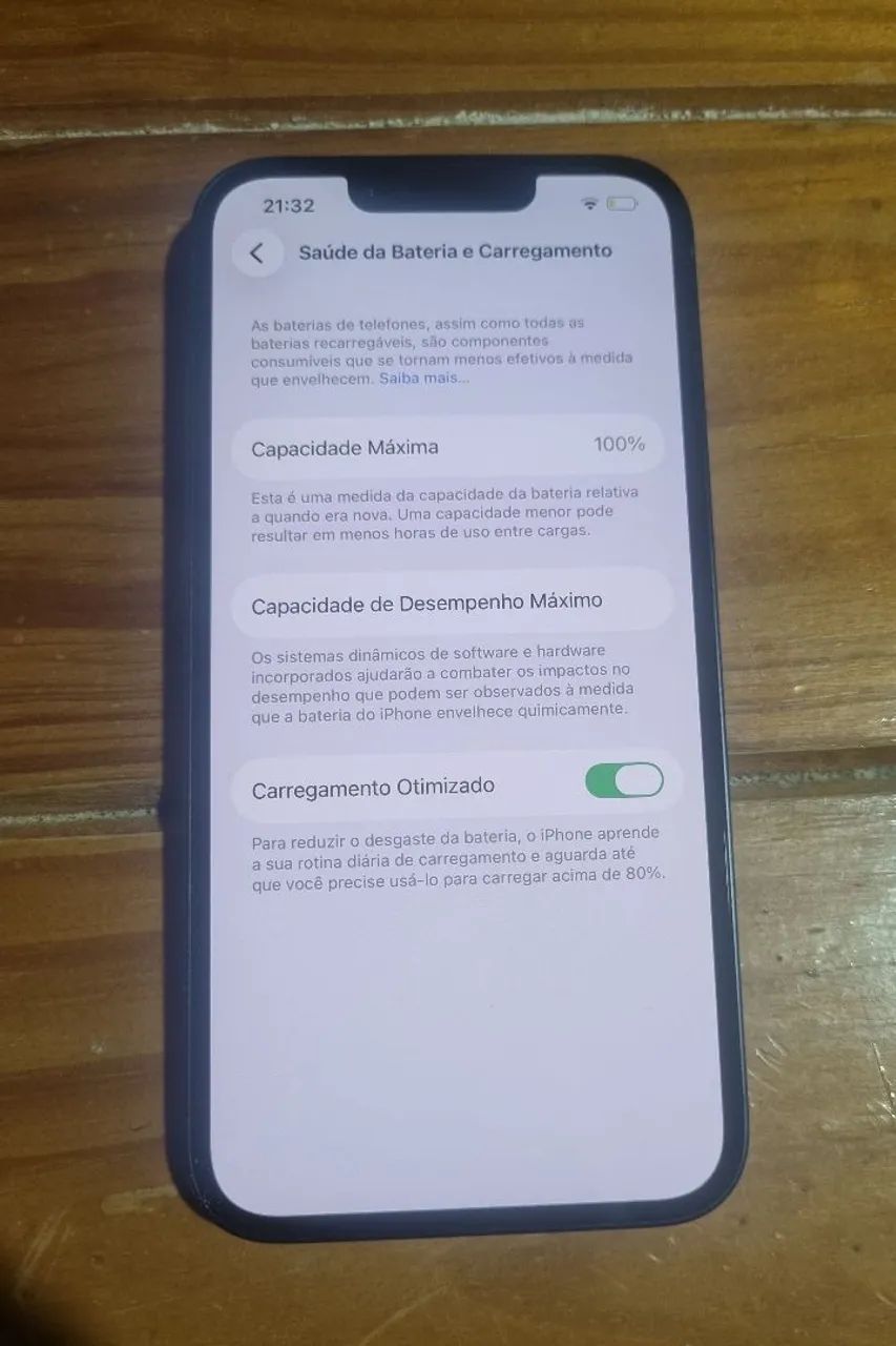 Iphone 14 - 128gb - bateria 100% Zerado - Foto 2