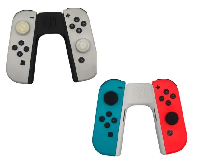 Grip Suporte Compacto compatível com Joy-Cons Nintendo Switch - Foto 2