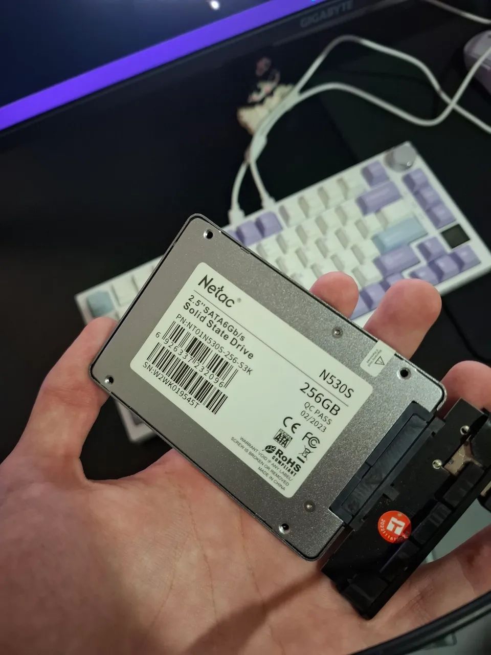 SSD Sata Netac 256gb - Foto 2