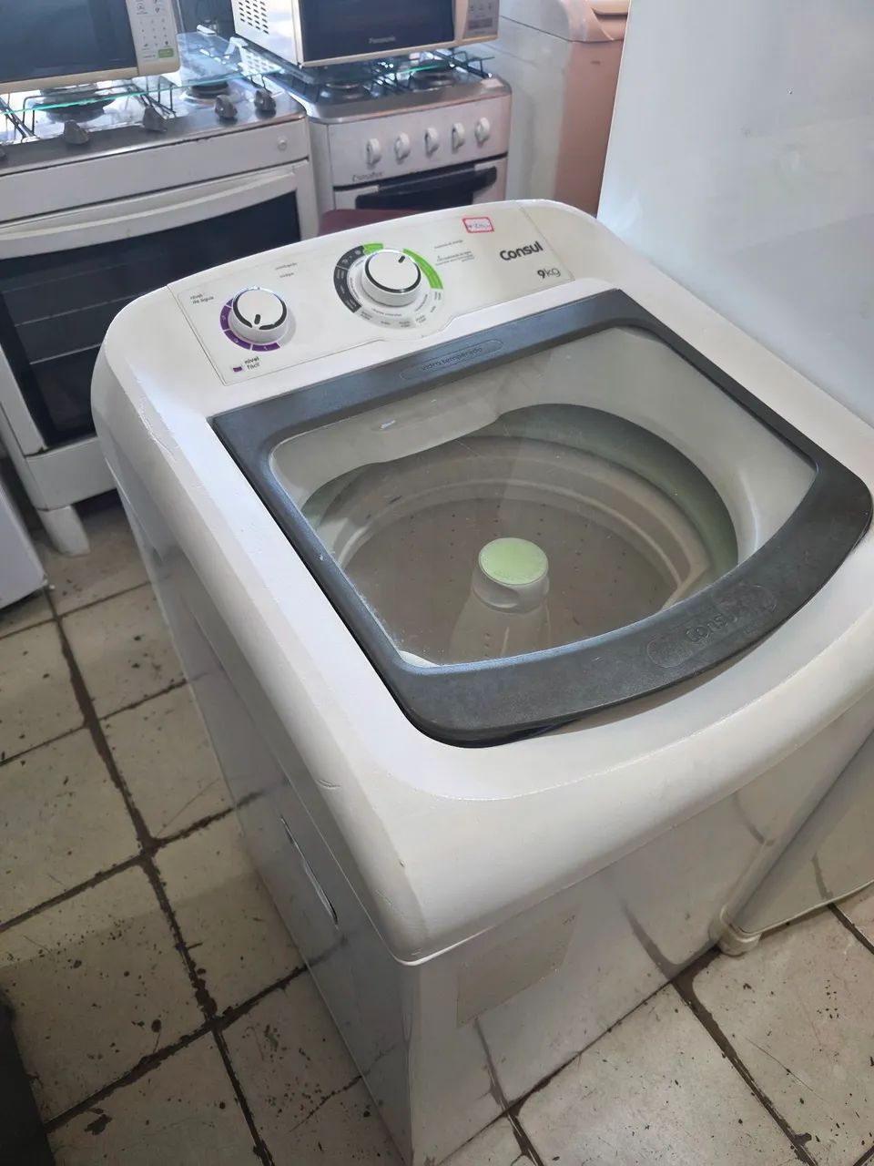 Maqujna de lavar cônsul 9kg funcionando perfeitamente  - Foto 3
