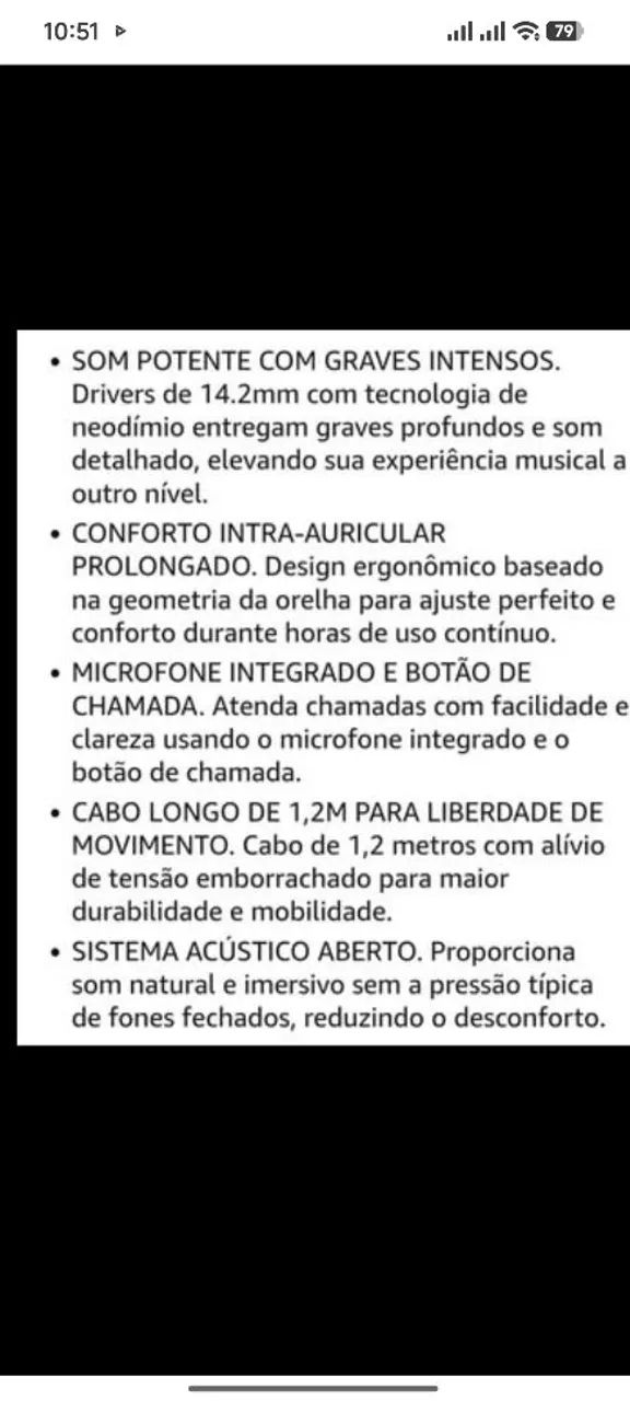 Fone de ouvido Philips  - Foto 2