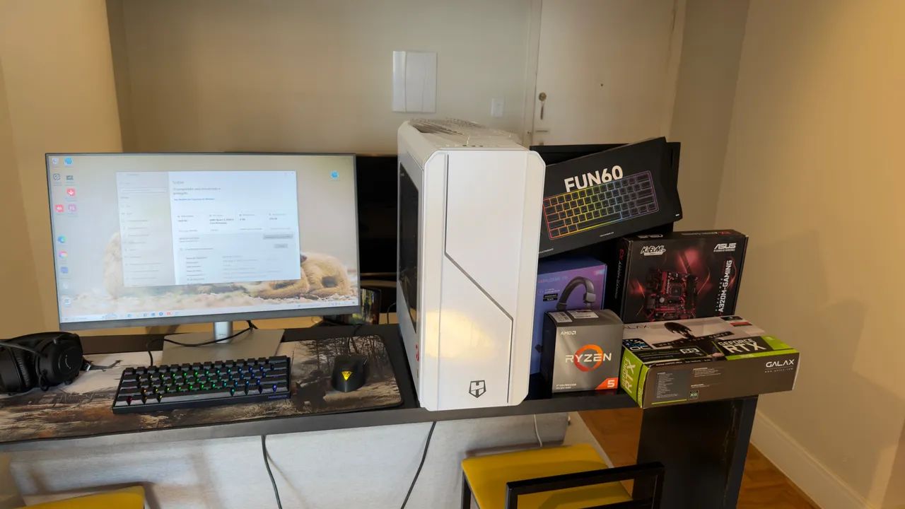 PC GAMER COMPLETO - PRONTO PRA USO 