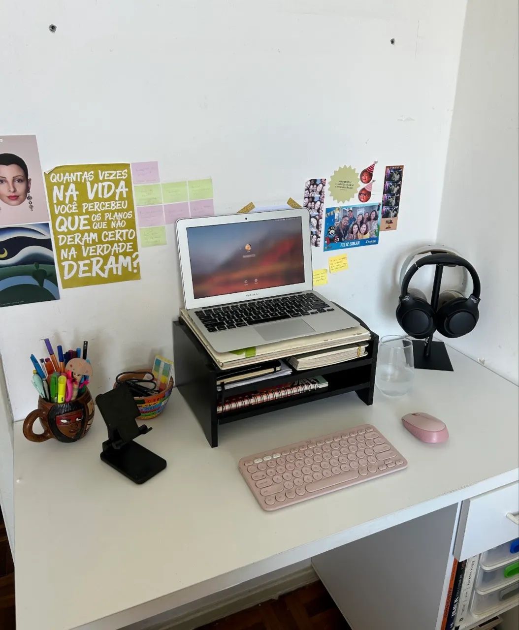Kit de organização pra home office 