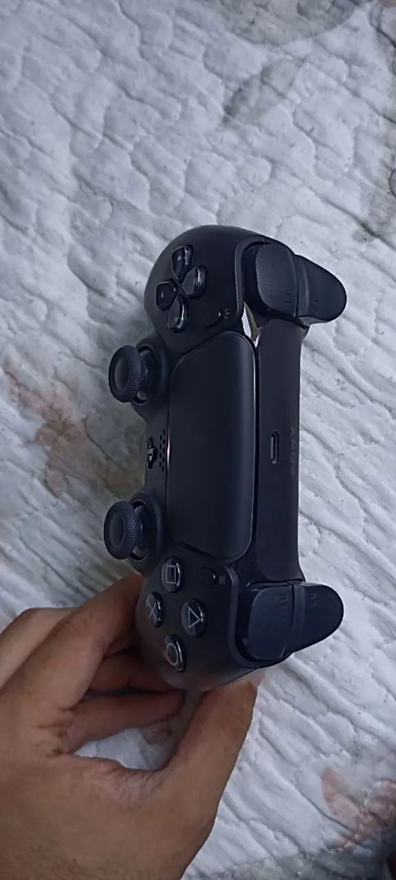 Controle Ps5 Preto (com garantia) - Foto 3