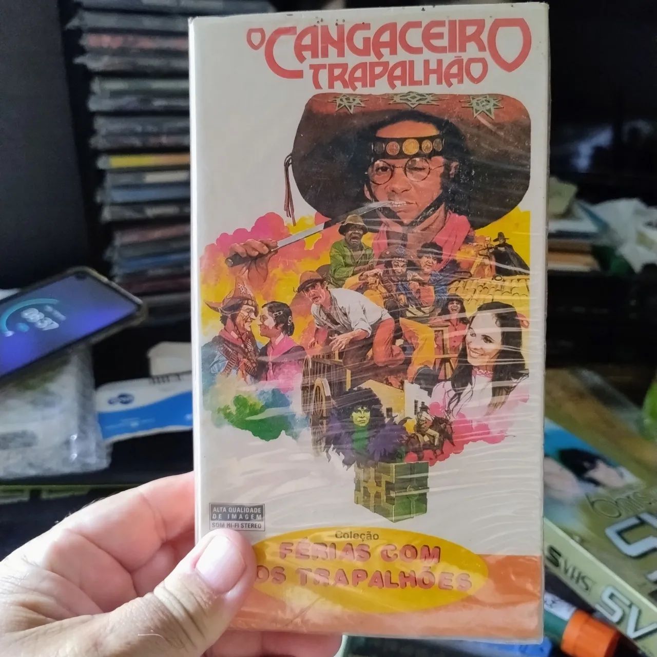 Fita VHS o cangaceiro trapalhão 