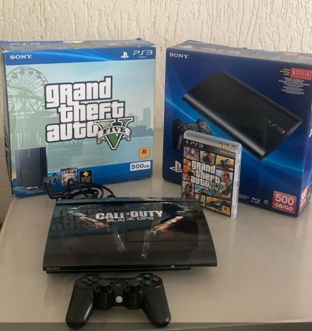 Sony playstation 3 edição GTA 5 Bloqueado - Jogos de Vídeo Game