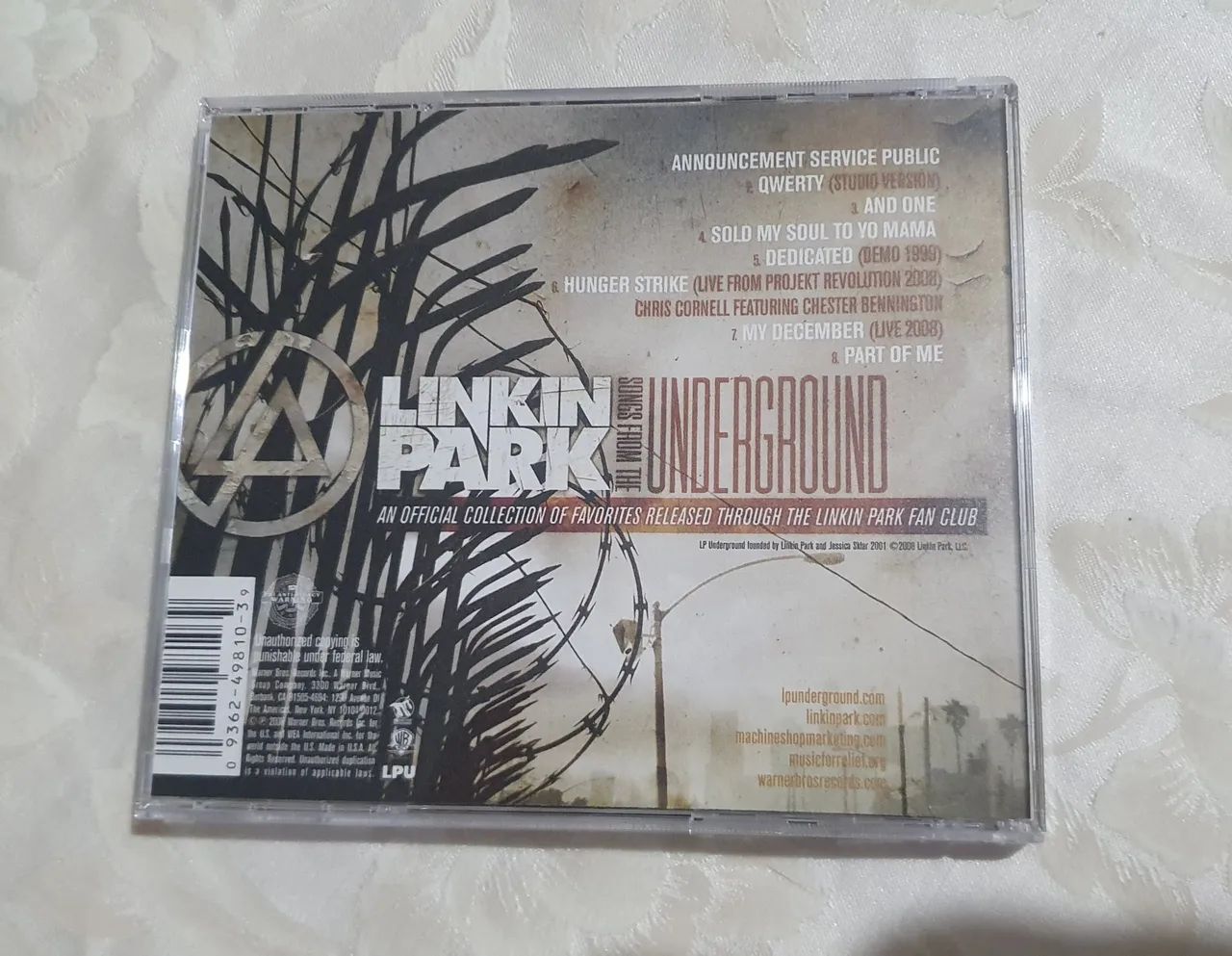 CD Linkin park Underground LPU 3.0