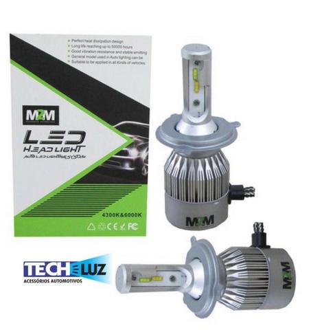 Kit Lâmpadas Ultra Super Led Duas Cores 4300k 6000k - Foto 3