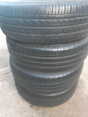 Kit de 4 pneus "185/65r15" usado! - Foto 3