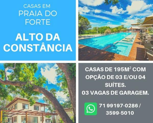 Casas em Praia do Forte - Mata de São João. 3 ou 4 Quartos, 3 vagas
