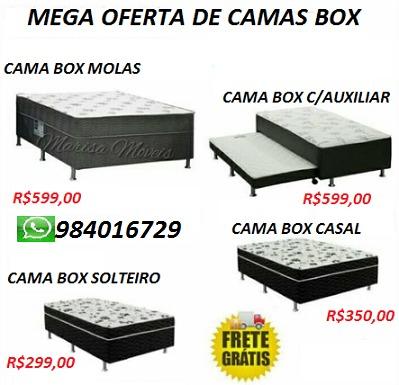 Compre e Receba No Mesmo Dia!!Super Promoção de Camas Box Novas Super Baratas