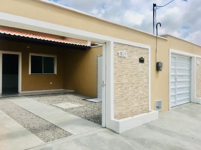 Documentação gratis, 2 quartos , 2 banheiros, entrada facilitada so casas novas - Foto 2