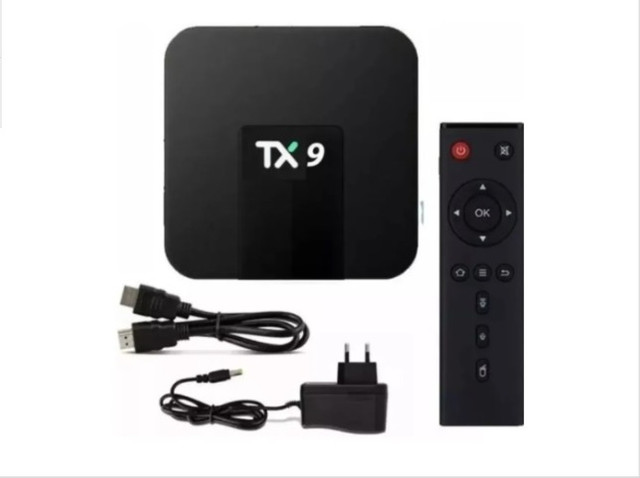 TV Box Tx9 4k com 4GB Ram 32GB armazen.Internet 5G