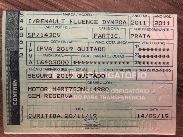 Renault Fluence Dyn20A Automático, com Teto e Bancos em Couro - Foto 20