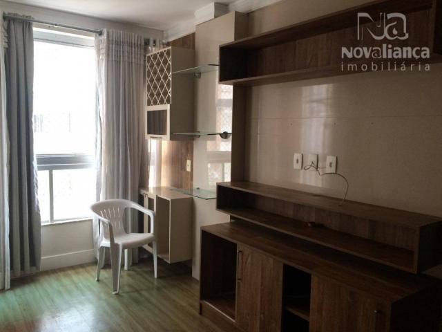 Apartamento com 3 quartos para alugar, 85 m² por R$ 1.500/mês - Itapuã - Vila Velha/ES - Foto 3