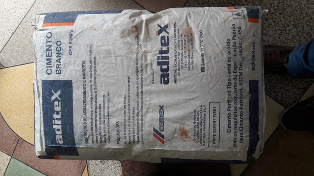 Cimento Branco Estrutural Saco de 25 kg - Foto 6