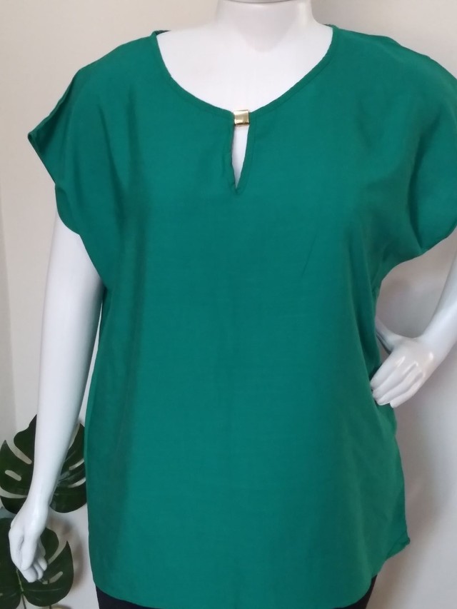 Blusa feminina viscolinho GG  - Foto 3