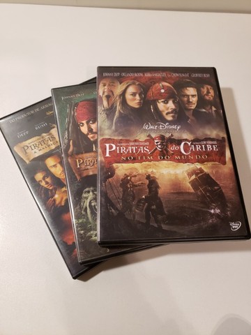 Box DVD Piratas do Caribe - Trilogia (6 Discos) - em perfeito estado - Foto 3