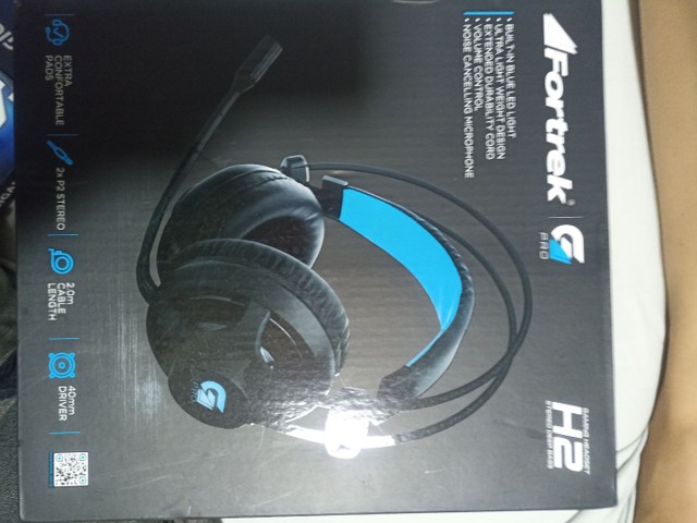 Headset gamer fortrek pro h2, novo - Computadores e acessórios - Campo  Verde, Cariacica 1003528097 | OLX