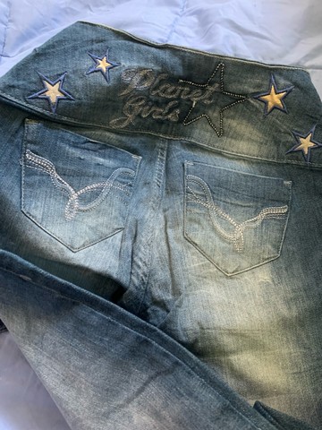 Calça 35 cada (jeans e color do 34 ao 40) - Foto 4