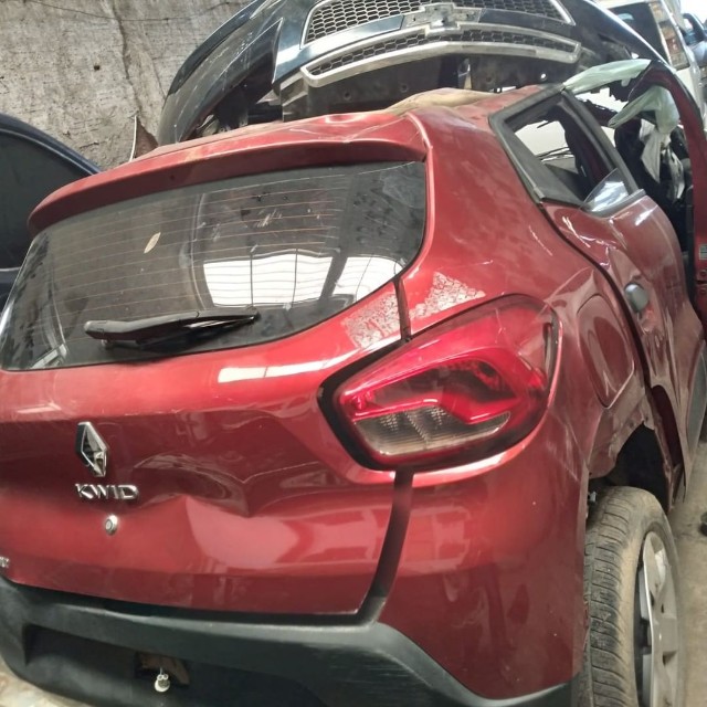 Kwid Zen 1.0 2019 Retrovisor Airbag Capo Motor Porta Farol Cambio Sucata