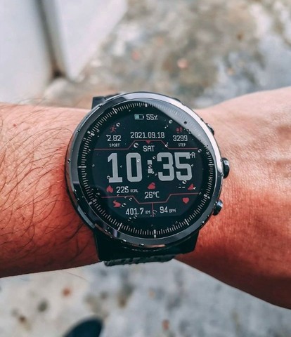 amazfit stratos 2 strava