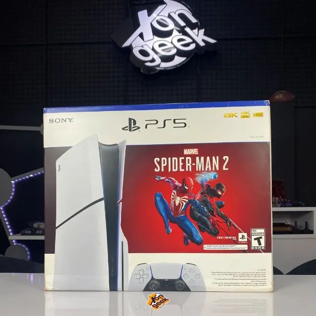 BH GAMES - A Mais Completa Loja de Games de Belo Horizonte - Console  PlayStation 5 - Bundle Marvel's Spider-Man 2 Limited Edition - PS5