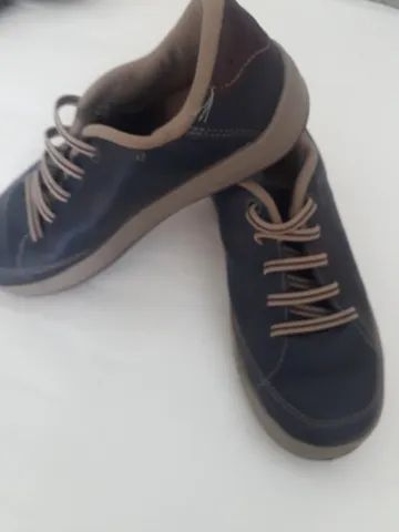 Sapatenis Infantil Kidy Softness tam 31 Br-Azul Marinho seminovo