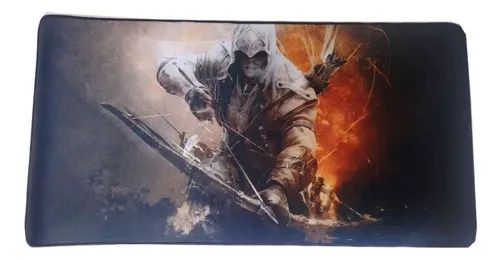 Mouse Pad gamer Exbom   Assassino 350mm x 700mm x 3mm