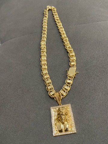 Corrente banhado a ouro 18k dubai