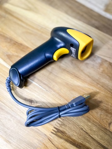 Leitor de Código De Barras de Mão Laser USB - Foto 5