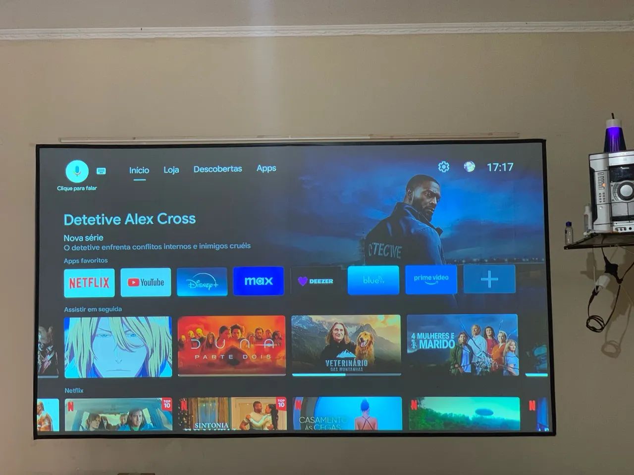 Projetor Sanyo troco por Celular - Foto 2