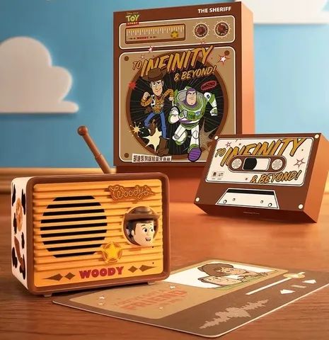 Mini Caixa de Som Bluetooth Filme Toy Story - Foto 5