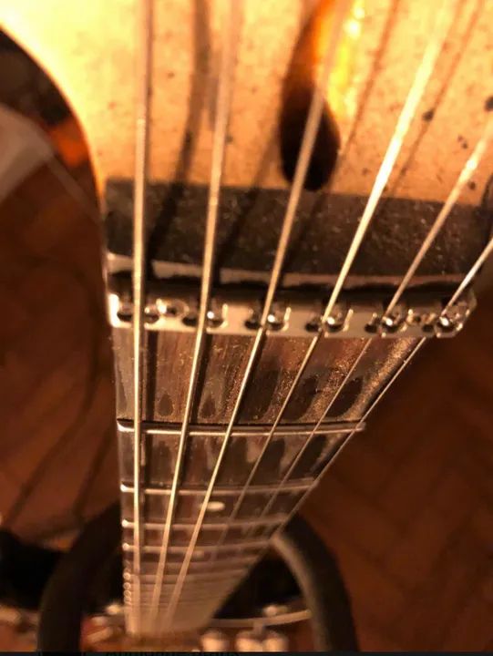 Braço Stratocaster Jescar inox  - Foto 6