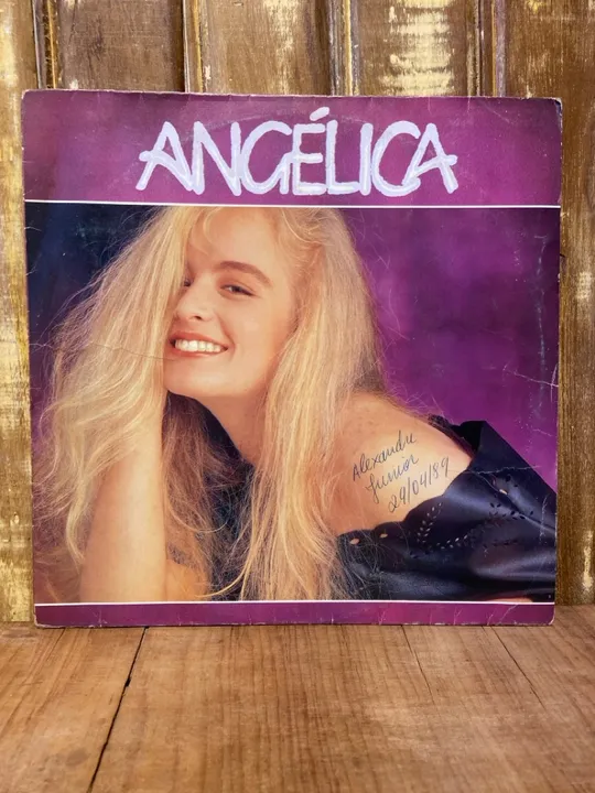 Lp Vinil Angélica Vou De Táxi 1988 | Antiguidades | Donareliquias