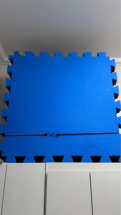 Tatame para academia - Azul e vermelho