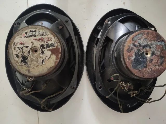 Par Alto Falante Para Carro Subwoofer Bomber Speakers 6x9 - Foto 3