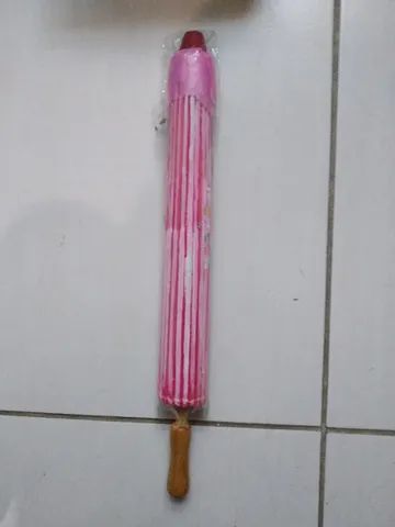 Sombrinha Japonesa Rosa Madeira  - Foto 3