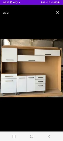 Cozinha completa 3 modelos com balcão 